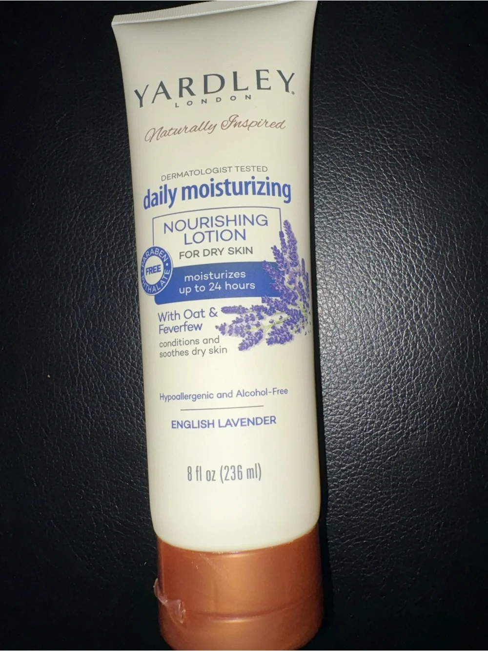 Yardley English Lavender Daily Moisturizing Nourishing Lotion - Cream & Purple